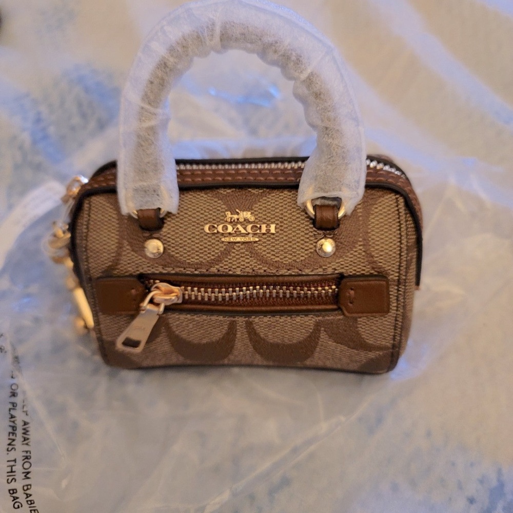 Coach Rowan bag charm